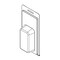 Visipak Thermoform-CLAMSHELL-#208-7.437-3.625-3.625-1.813-1.101-0.015-CLEAR-STOCK 208TF - alternate 1